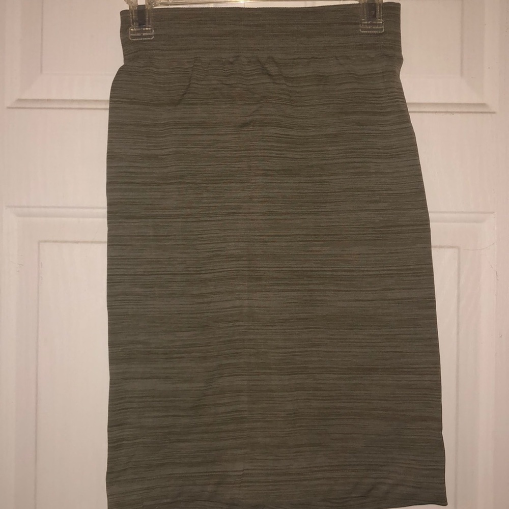 Olive Athletic Skirt